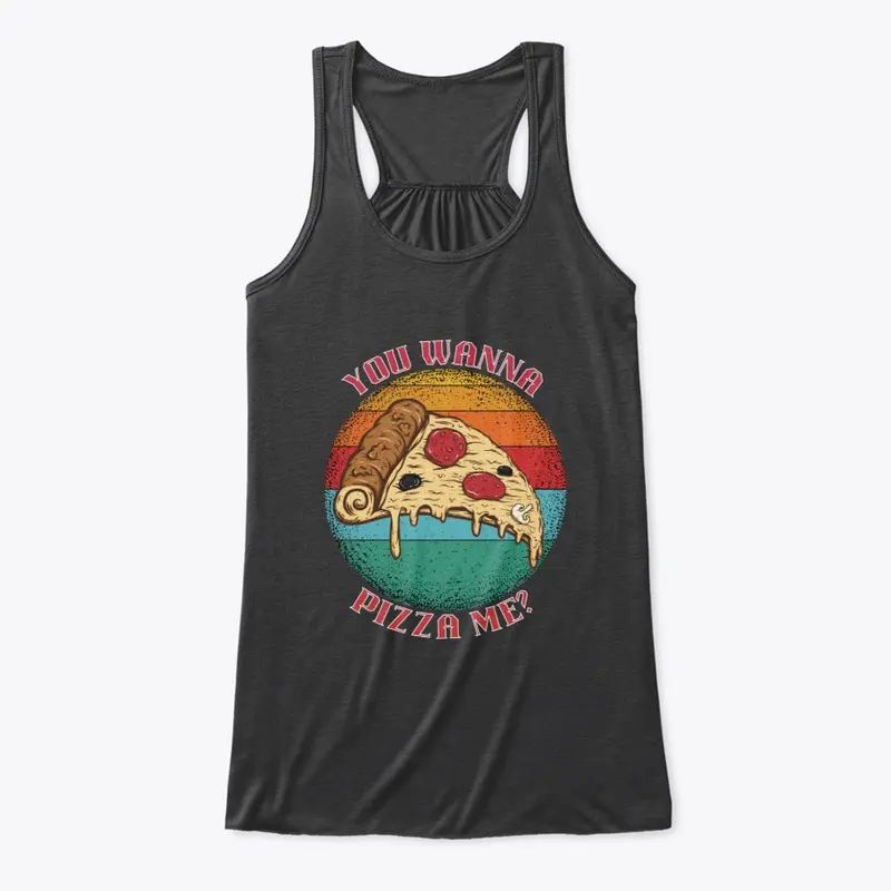 Wanna Pizza Me Retro Shirt