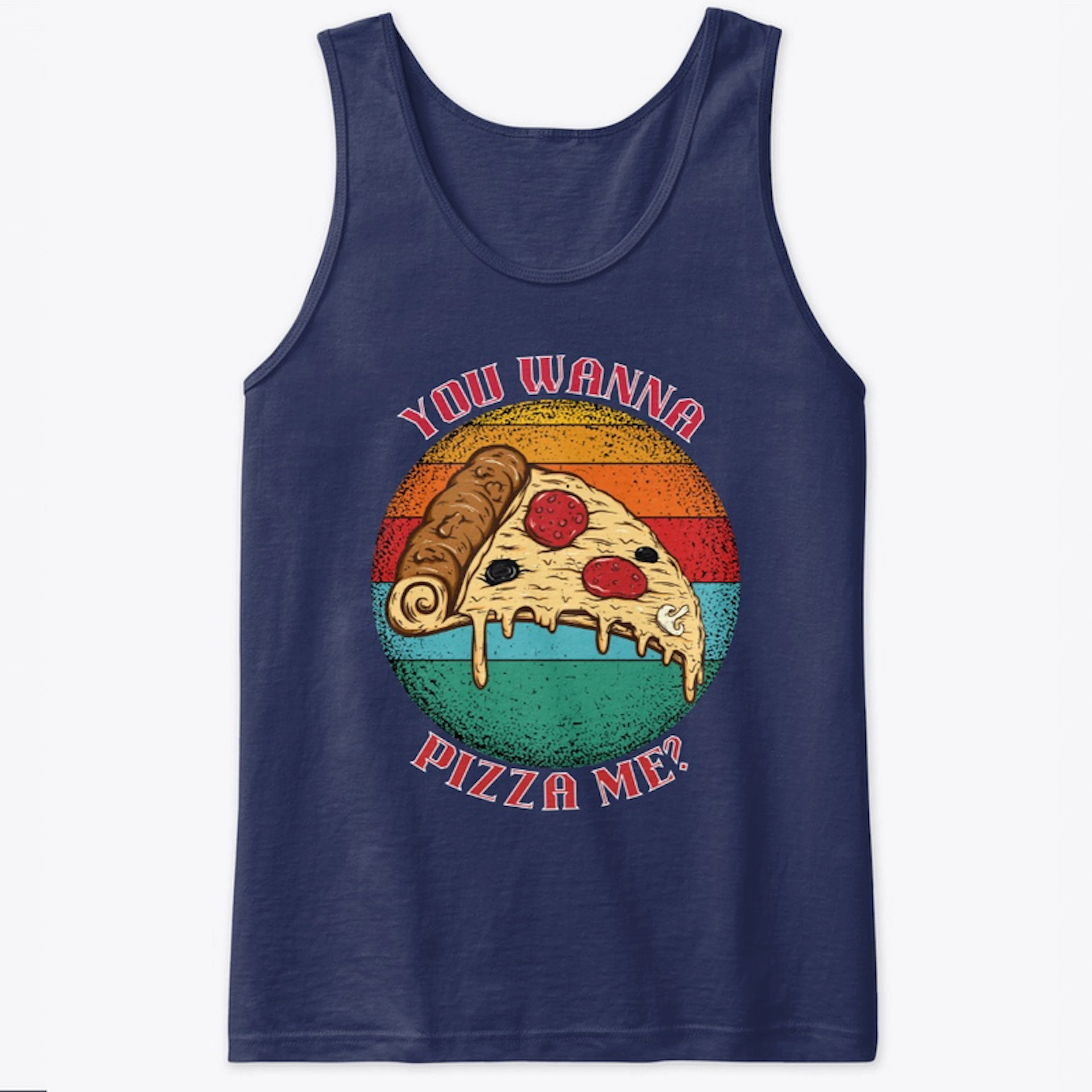 Wanna Pizza Me Retro Shirt