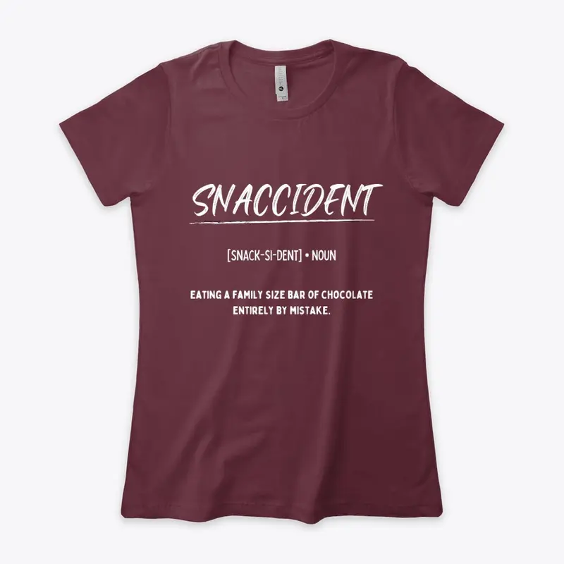 Snaccident Funny Definition Tee